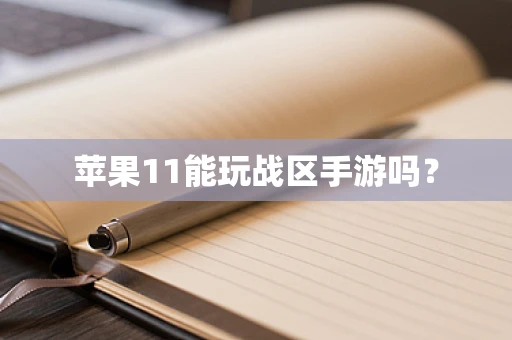 苹果11能玩战区手游吗？