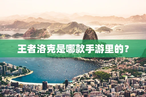 王者洛克是哪款手游里的？