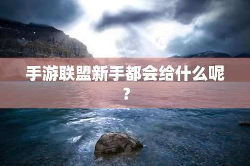 手游联盟新手都会给什么呢？