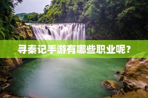 寻秦记手游有哪些职业呢？