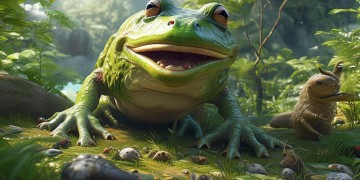 方舟手游巨蛙到底吃什么？