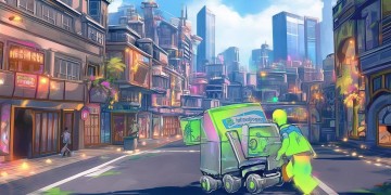 手游里能当快递员吗？