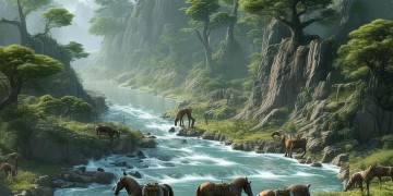 逆水寒手游里都能骑马吗？