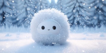 冰墩墩的手游角色是白色的吗？